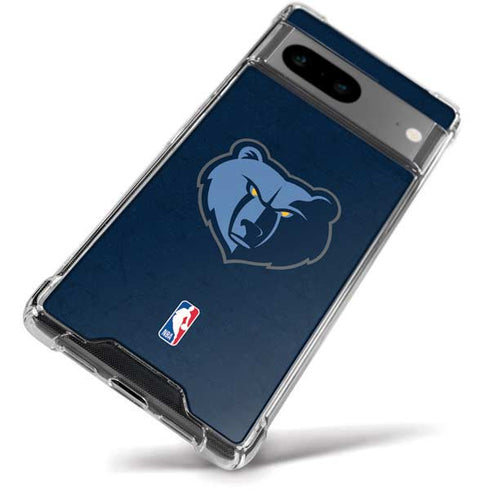 NBA Memphis Grizzlies Distressed Google Pixel 8 Clear Case